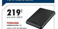 HDD Ext portabil 500 GB Toshiba USB 3.0