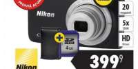 Camera foto Compacta Nikon S2800 black