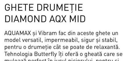 Ghete drumetie Diamond AQX MID