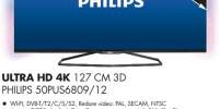 Ultra HD 4K Philips 127 cm 50PUS6809/12