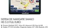Sistem de navigatie Smailo HD 5.0 full euro