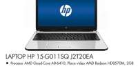 Laptop HP 15-G011SQJ2T20EA