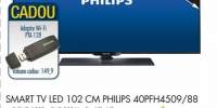 Smart TV LED 102 centimetri PhIlips 40PFH4509/88