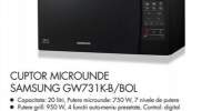Cuptor microunde Samsung GW731K-B/BOL