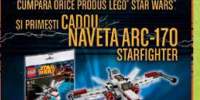 Cumpara Lego Star Wars si primesti cadou o naveta ARC-170 Starfighter!