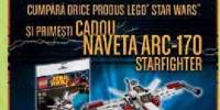 Cumpara Lego Star Wars si primesti cadou o naveta ARC-170 Starfighter!