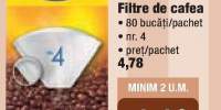 Filtre de cafea Brigitta