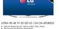 Ultra Hd 4K TV 3D LED LG 49UB850
