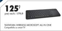 Tastatura Wireless Microsoft All in One
