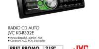 Radio CD Auto JVC KD-R332E
