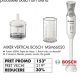 Mixer vertical Bosch MSM66020