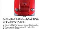 Aspirator cu sac Samsung VCC4135S37/BOL