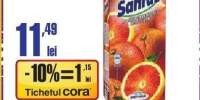 Santal 2 L piersica/ portocale rosii de Sicilia/ visine/ portocale