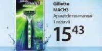 Aparat de ras manual Gillette Mach3
