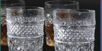 Set 9 pahare whiskey classic 240 mililitri, cristal Bohemia