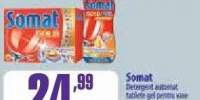 Detergent automat tablete/ gel pentru vase Somat