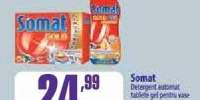 Detergent automat tablete/ gel pentru vase Somat