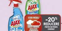 Ajax detergent lichid geam
