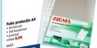 Folie protectie A4 Sigma