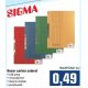 Dosar carton colorat Sigma