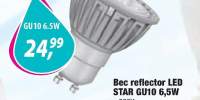 Bec reflector LED Star GU10 6,5W