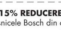 Pana la 15% reducere la toate electrocasnicele Bosch din oferta