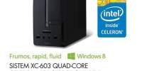 Sistem XC-603 Quad-Core Celeron 4GB/500 GB/ WIN 8.1 Accer