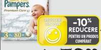 Scutece Junior/ Midi/Maxi Pampers Premium Care