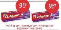 Pasta de dinti Maximul Cavity Protection Fresh Mint/ Whitening Colgate