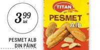 Pesmet alb din paine Titan