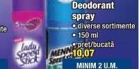 Deodorante spray Lady speed stick/mennen speed stick
