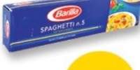barilla spghetti