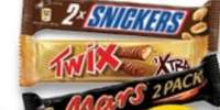 snickers mars twix