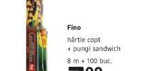 Hartie copt + pungi sandwich Fino