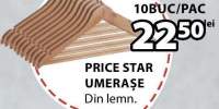 Price Star umerase din lemn