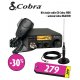 Kit statie radio CB Cobra 19DX + antena Cobra HGA1500
