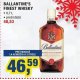 Whisky Ballentine's finest