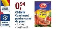 Condiment pentru carne de porc Cosmin