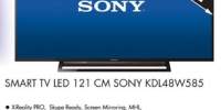 Smart TV LED 121 centimetri Sony KDL48W585