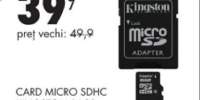 Card Micro SDHC Kingston 16 GB Class 10 SDC10/16 GB