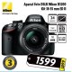 Aparat foto DSLR Nikon D3200 Kit 18-55 mm ED II