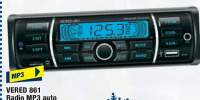Radio mp3 auto Vered 861
