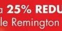 Pana la 25% reducere la produsele Remington din oferta