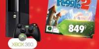 Consola Xbox 360 4GB + joc Peggle 2 DLC