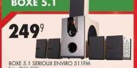 Boxe 5.1 Serioux Enviro 511FM