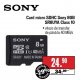 Card micro SDHC Sony 8 GB SR8UYA Class 10
