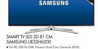 Smart TV Led 3D 81 centimetri Samsung UE32H6200