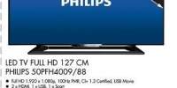 LED TV FULL HD 127 centimetri Philips 50PFH4009/88