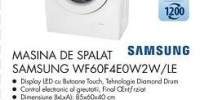Masina de spalat Samsung WF60F4E0W2W/LE