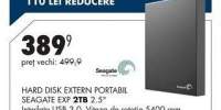 Hard Disk Extern portabil Seagate EXP 2TB 2.5 inci
